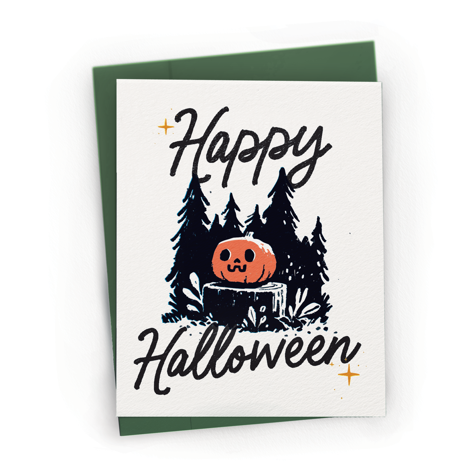 Cute Kawaii Halloween Pumpkin