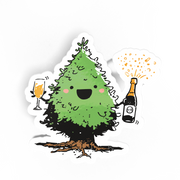 New Year Celebration Tree