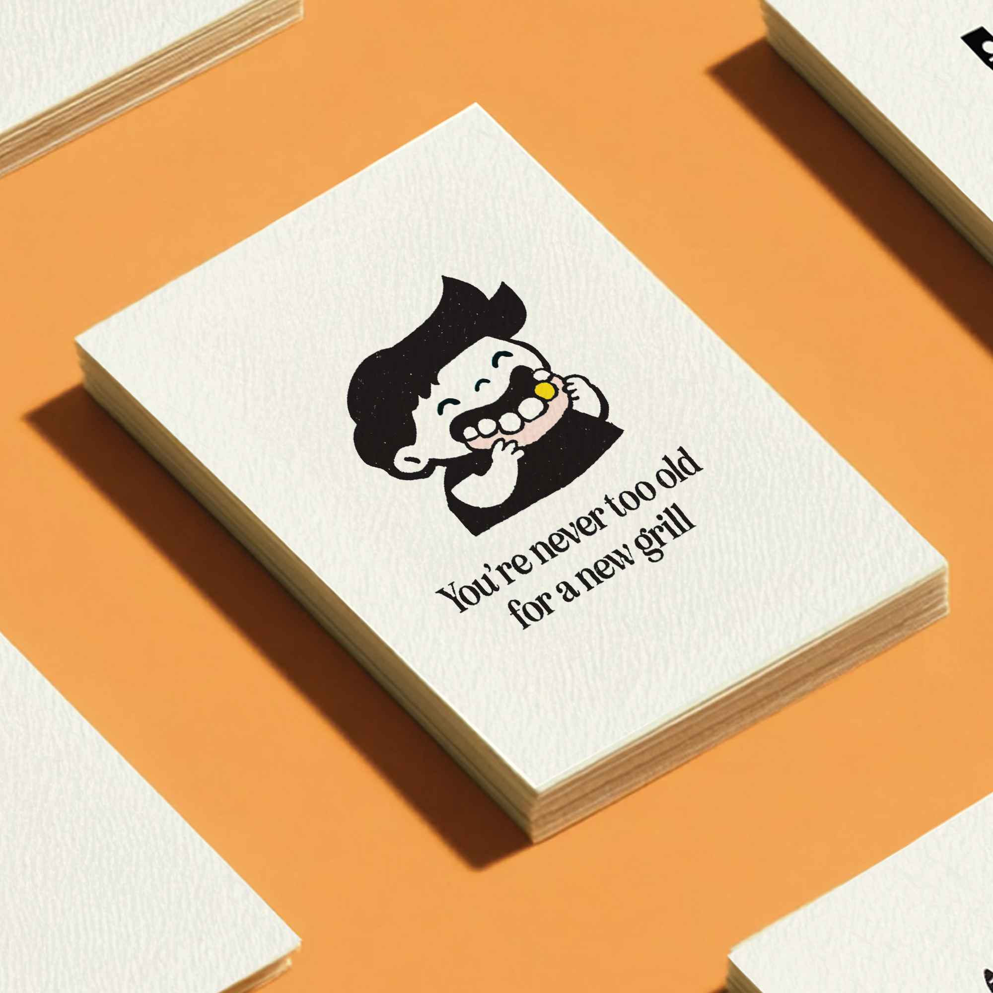 Never Too Old For a New Grill (Boy)