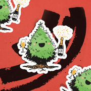 New Year Celebration Tree