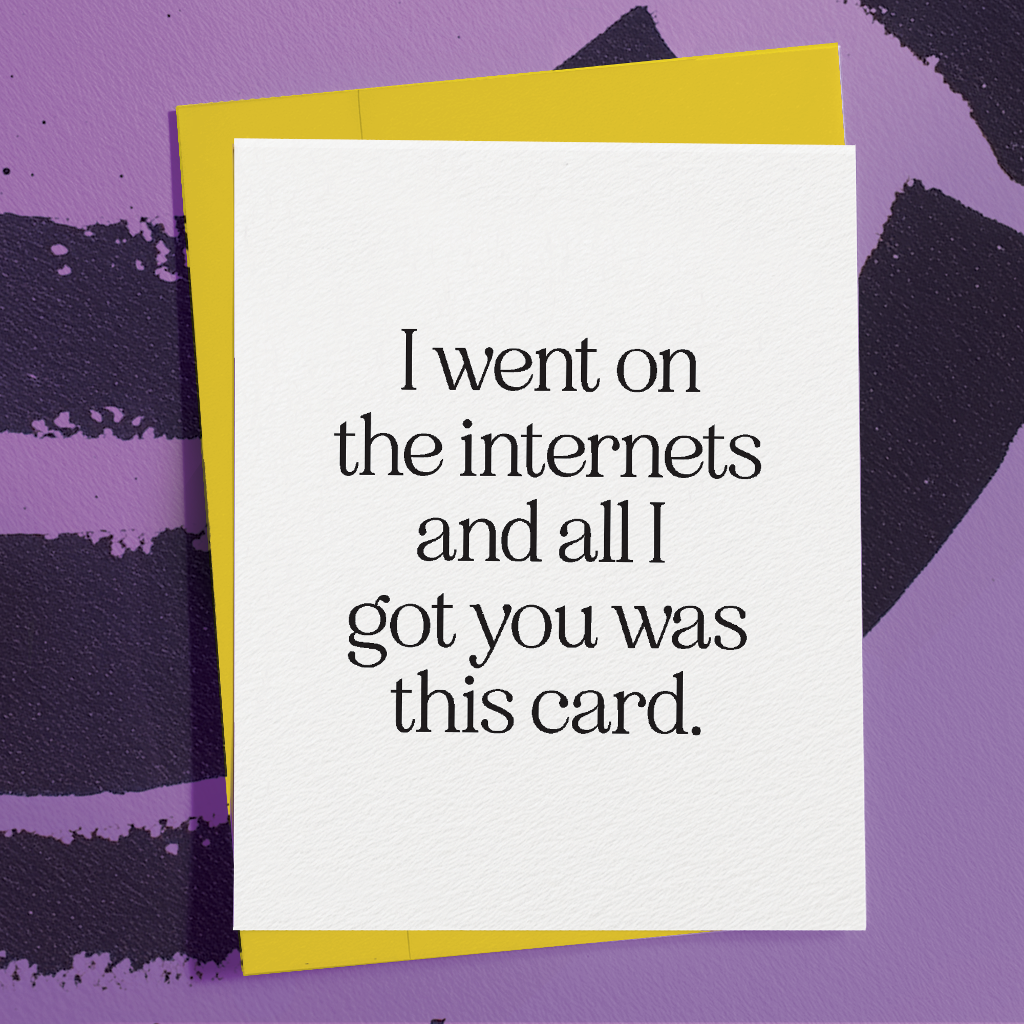 Only Got This Card