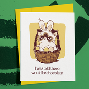 Easter Chocolate Grumpy Cat