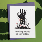 Like Zombies, Friendship Never Dies