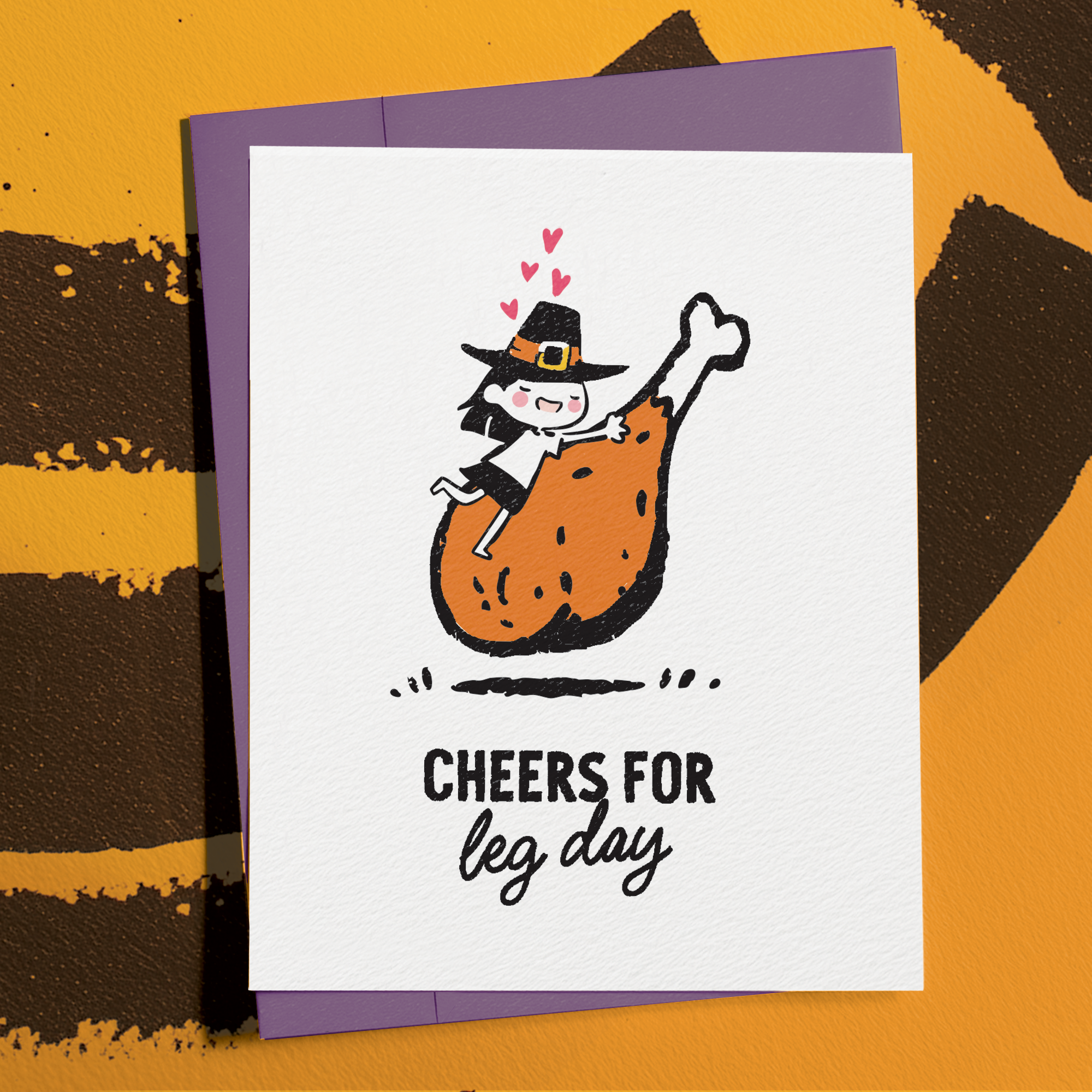 Cheers for Leg Day Greeting