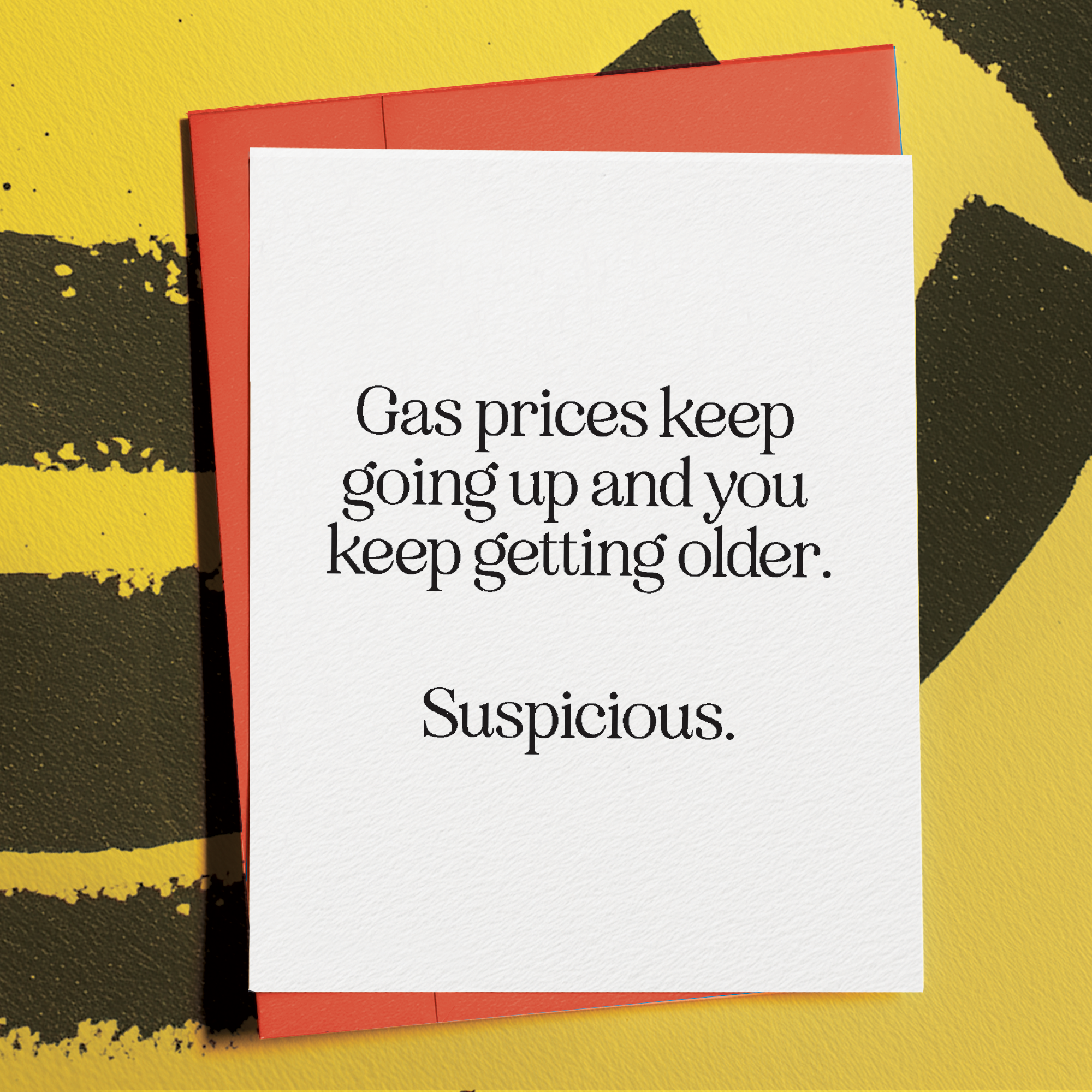 Suspiciously Aging Gas Prices