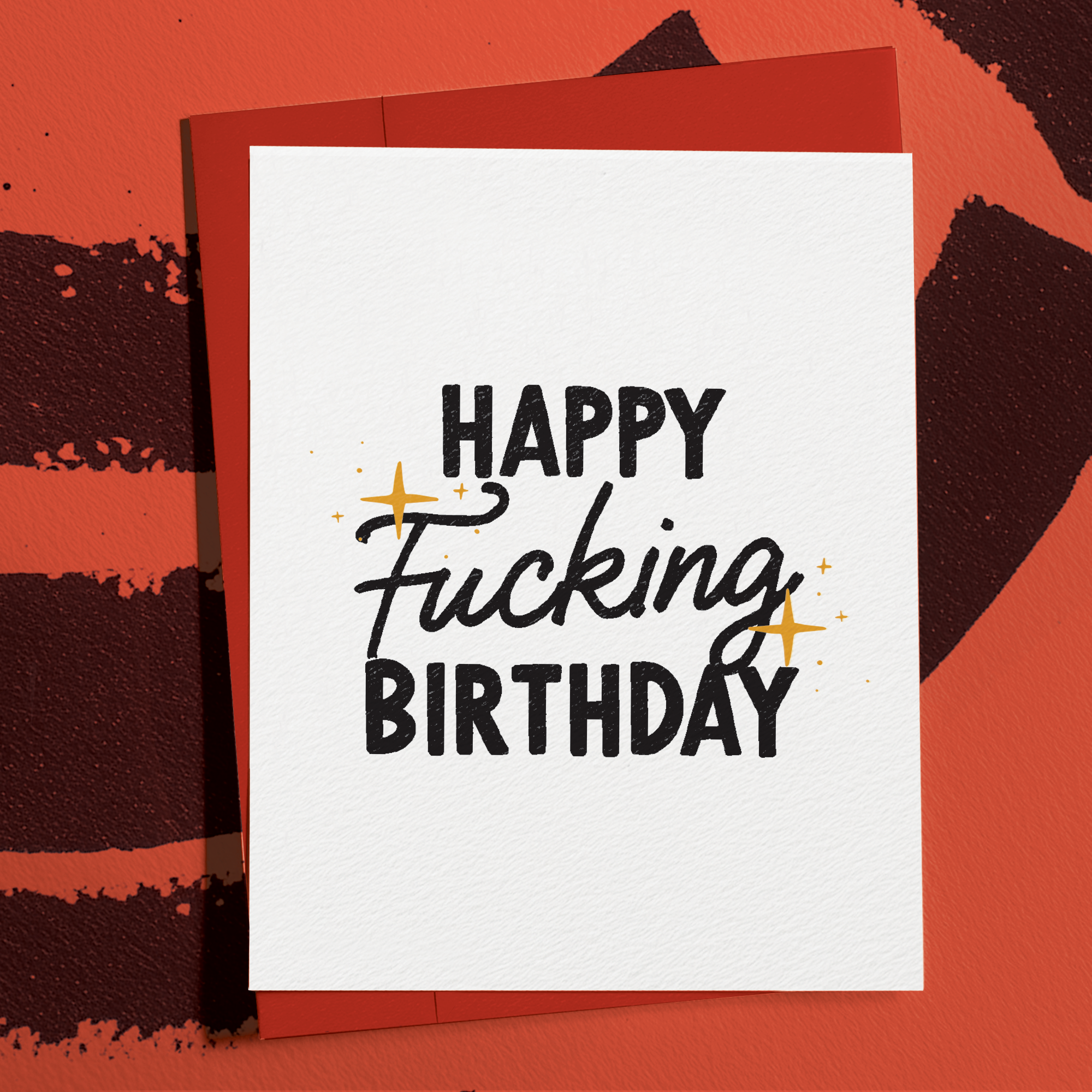 Brutally Honest Birthday Card