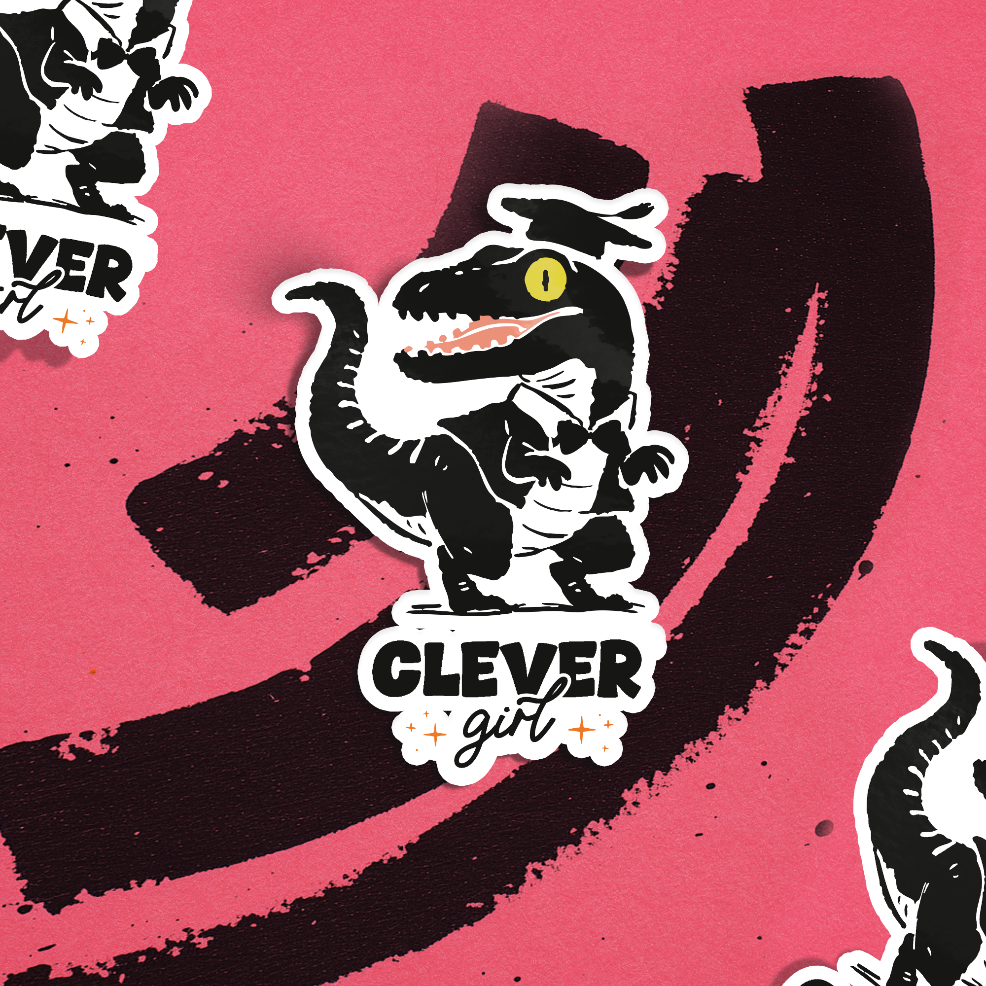 Clever Girl Dinosaur Graduate