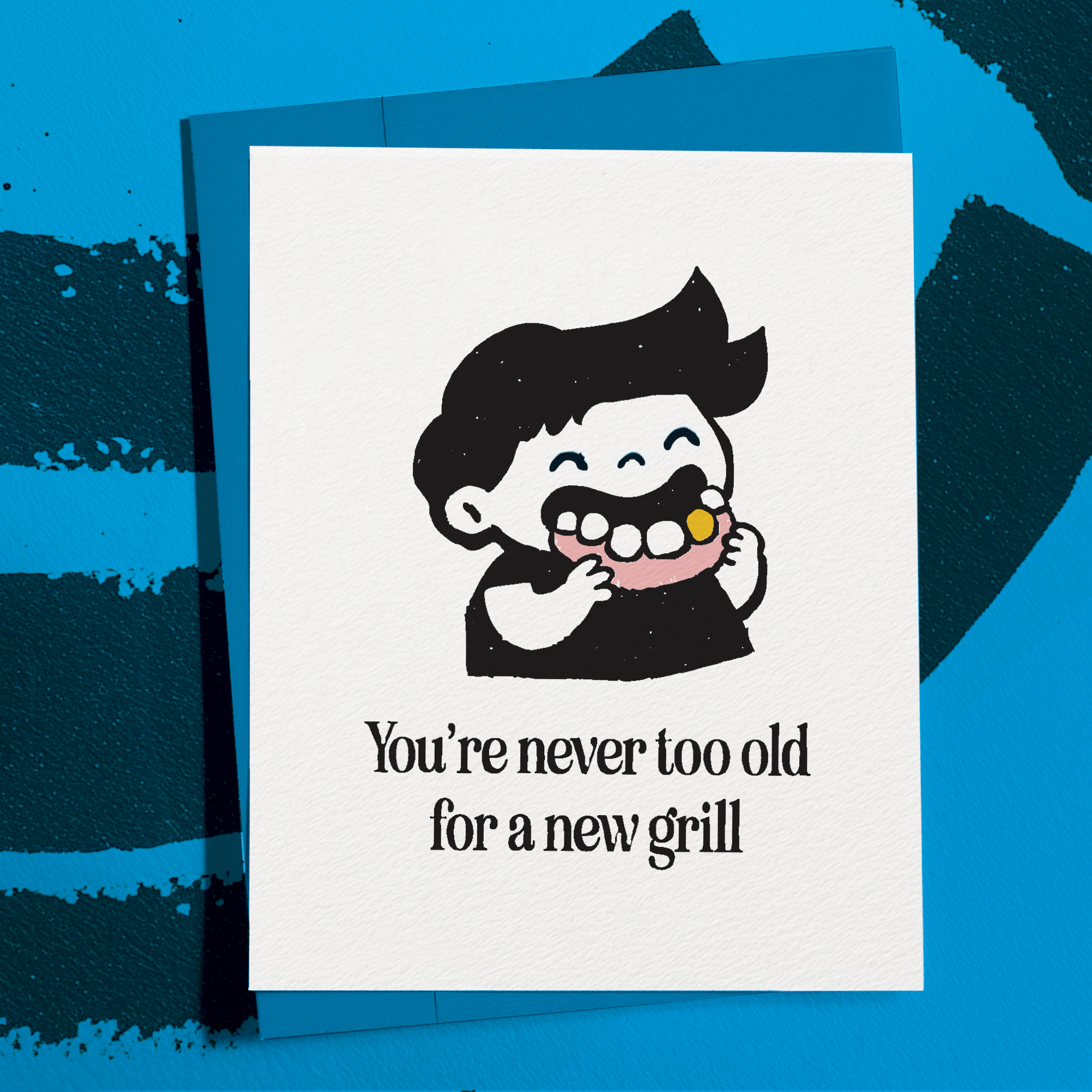 Never Too Old For a New Grill (Boy)