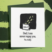 Funny IOU Gift for Dad