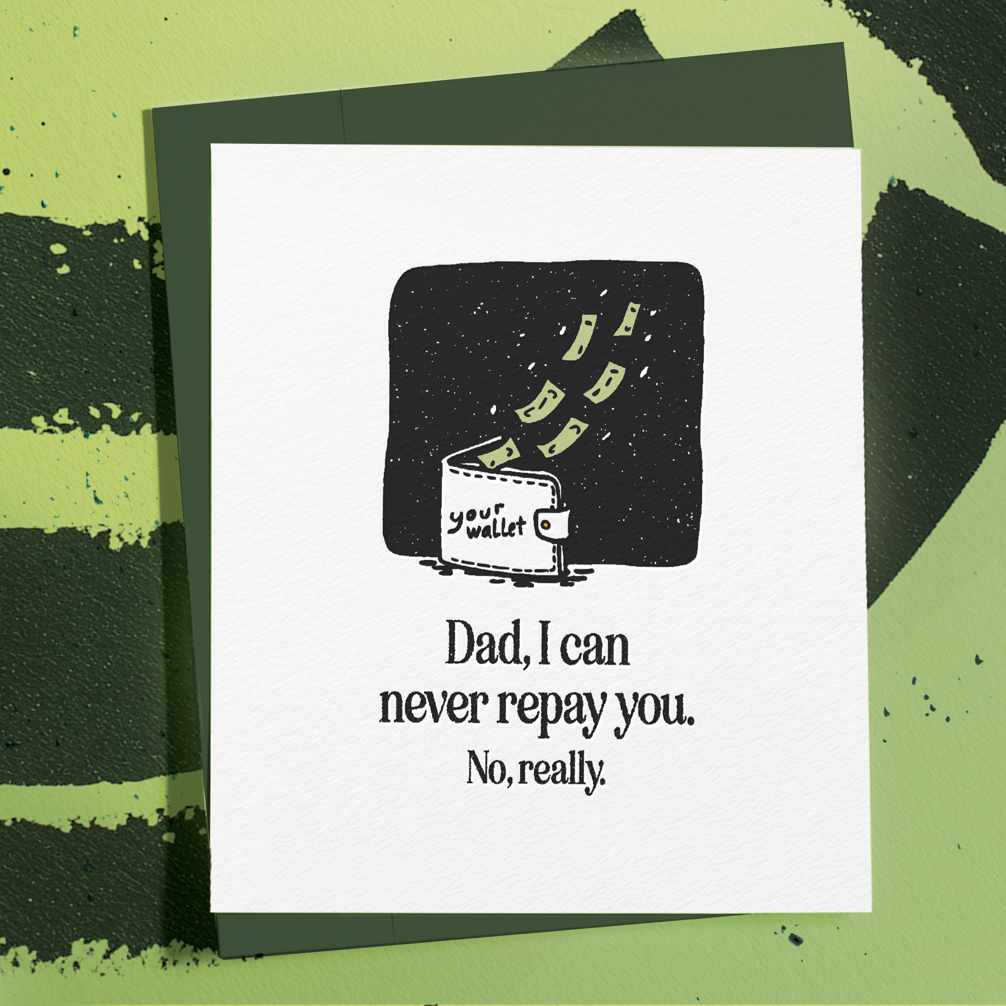 Funny IOU Gift for Dad