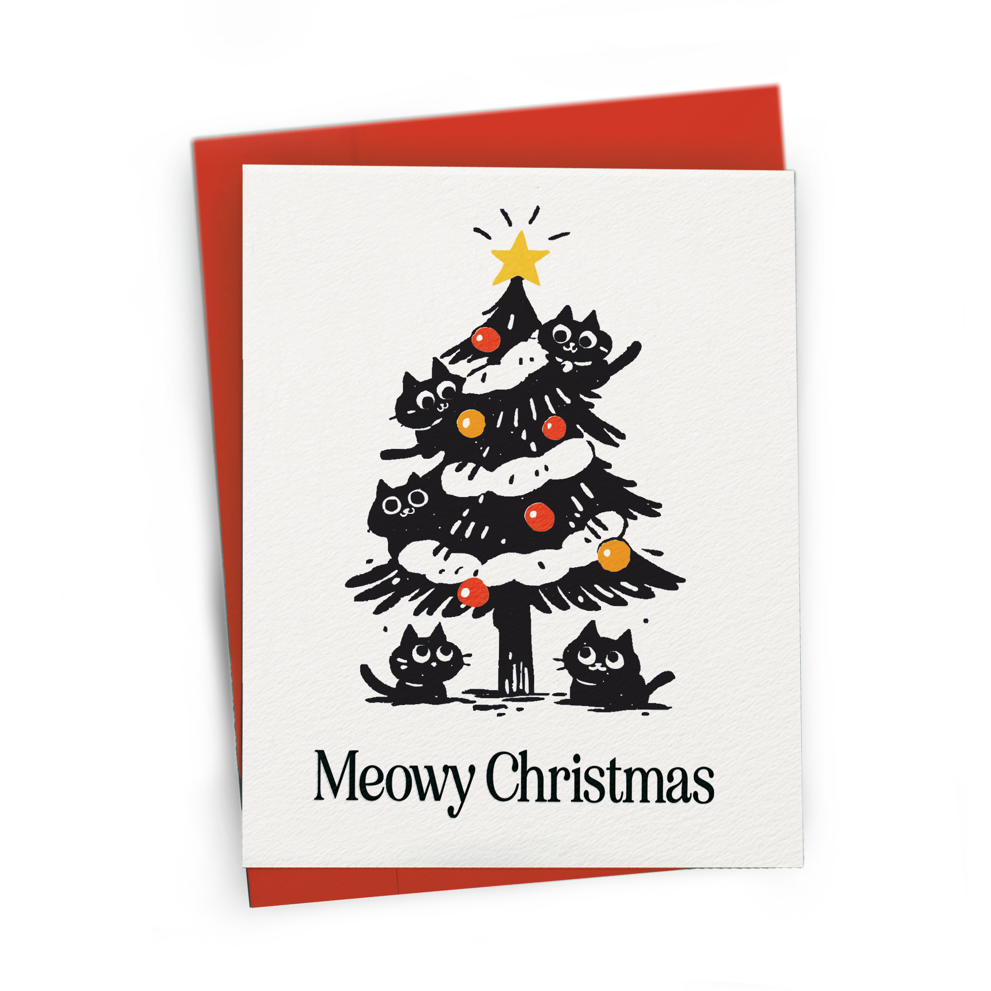 Meowy Christmas Tree