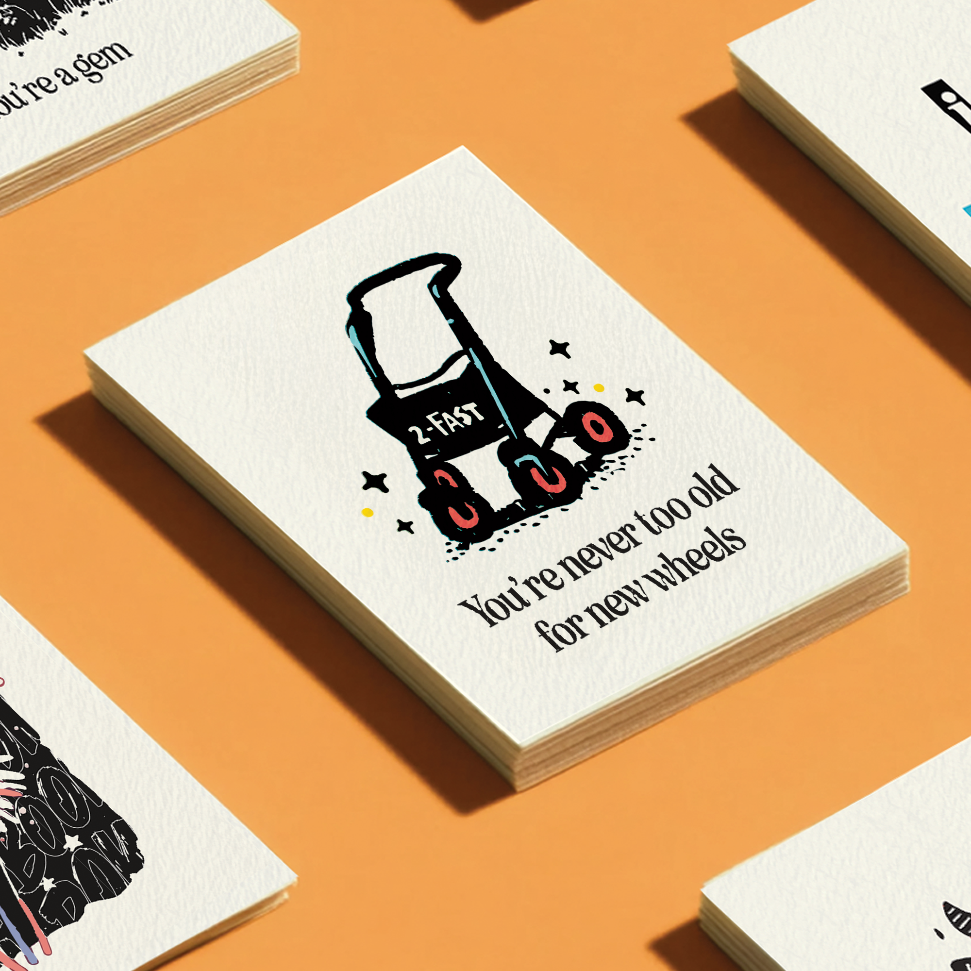 Never Too Old For New Wheels