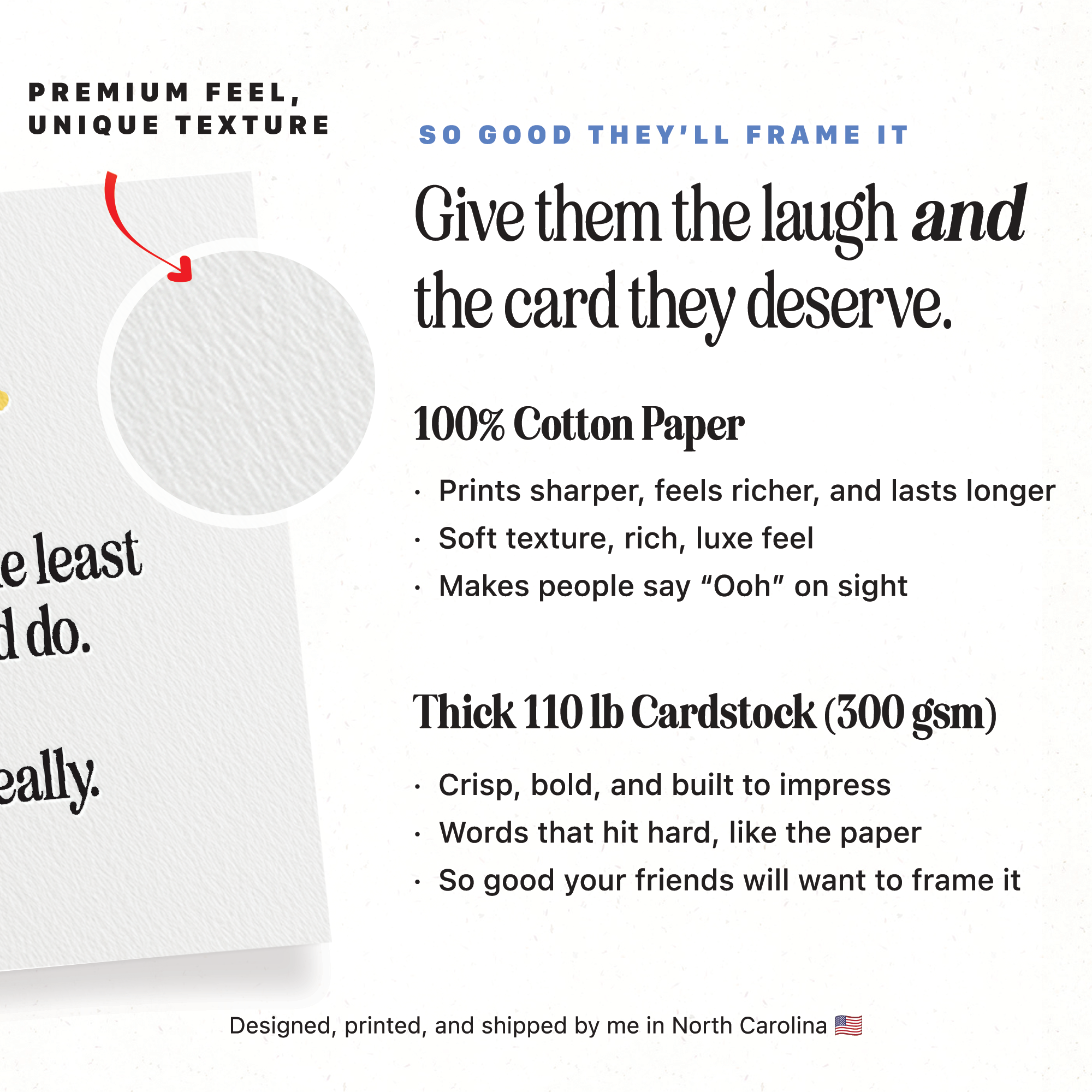 The Least I Could Do, Really