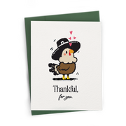 Thankful Kawaii Thanksgiving Turkey
