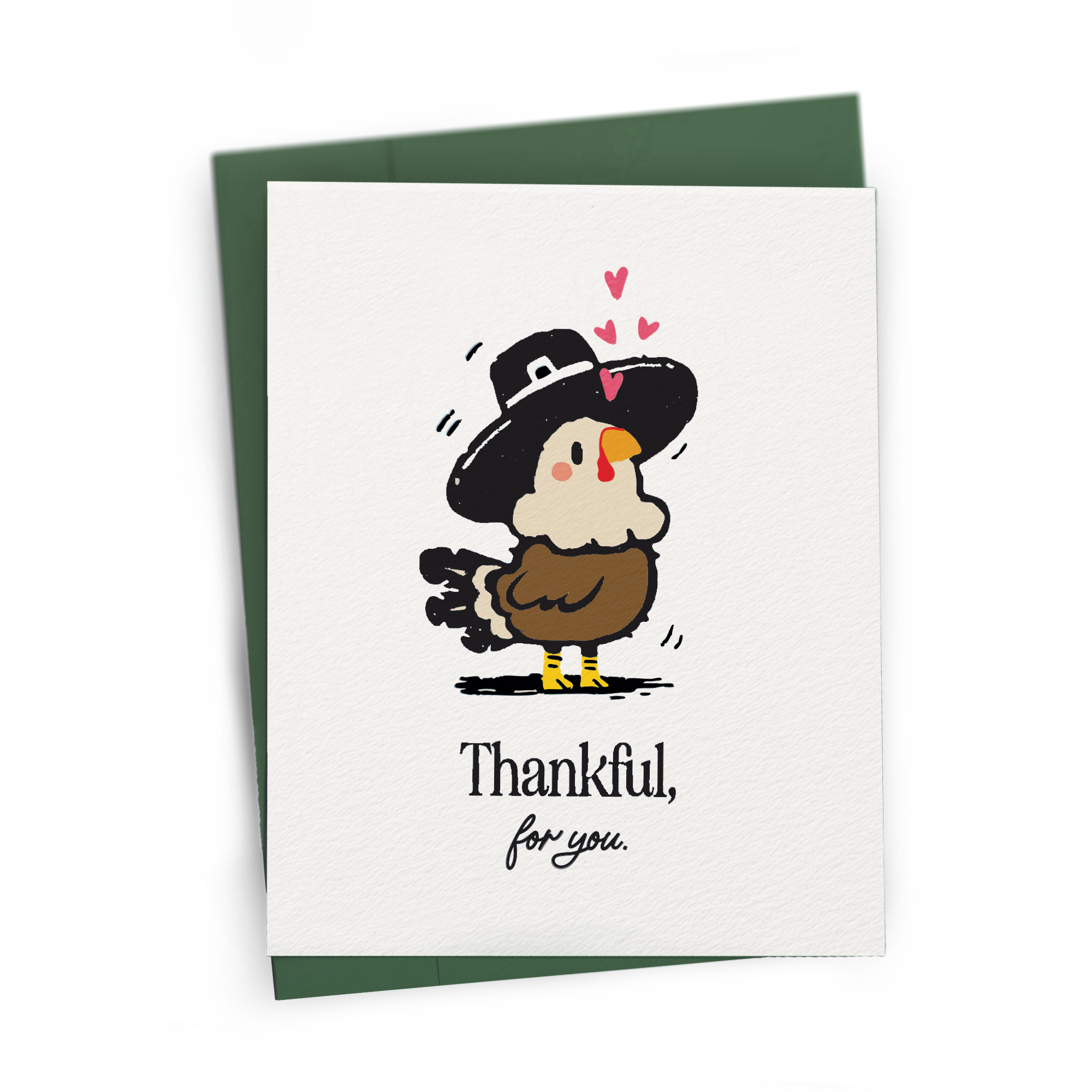 Kawaii Turkey - Cute Thanksgiving Greeting