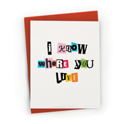 I Know Where You Live