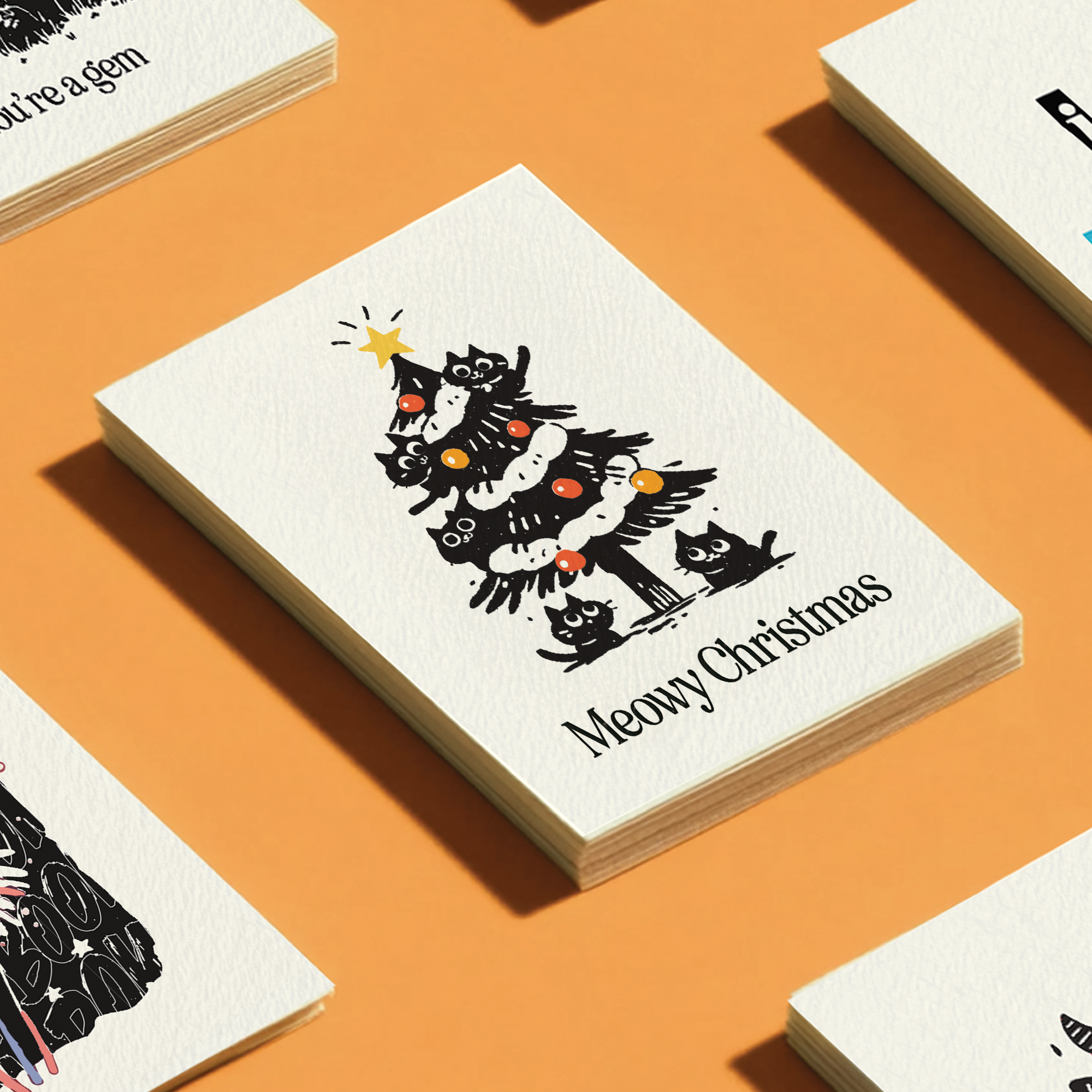 Meowy Christmas Tree