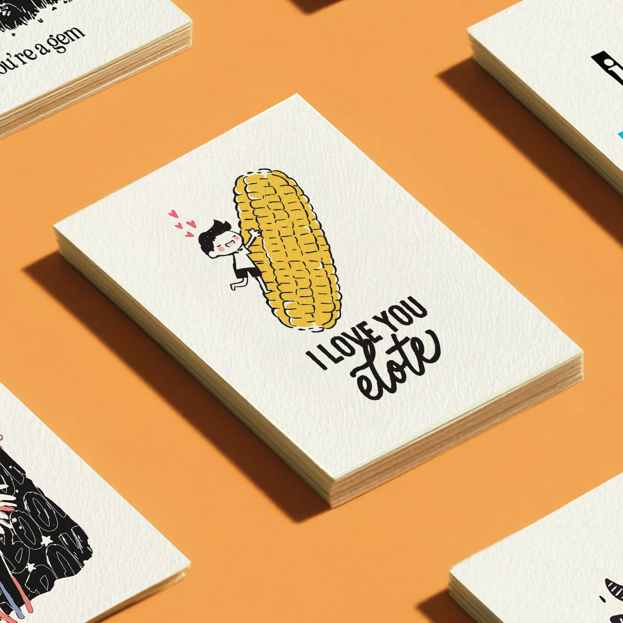 I Love You Elote Pun (Boy)