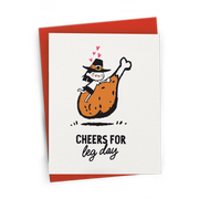 Cheers for Leg Day Greeting