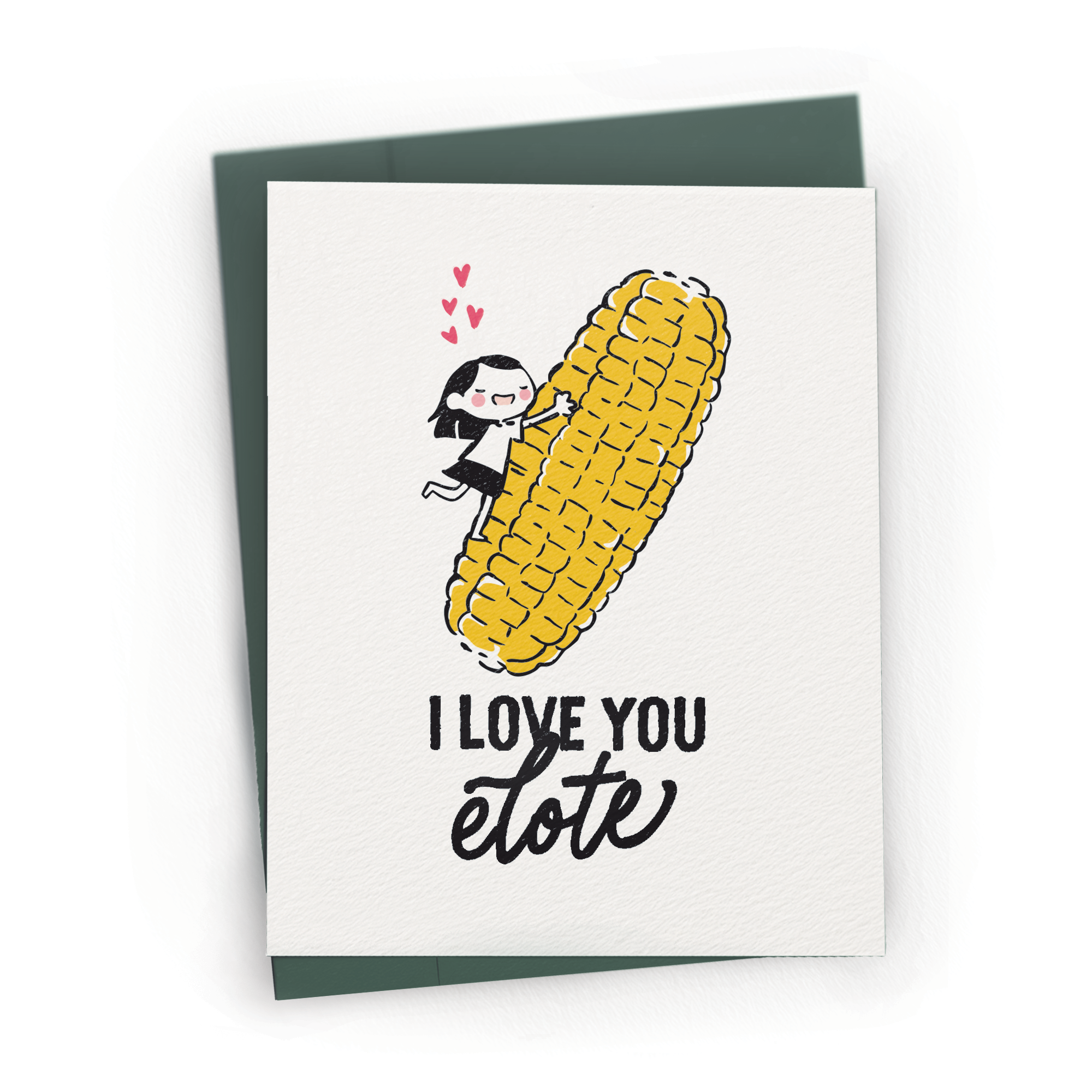 I Love You Elote Pun (Girl)