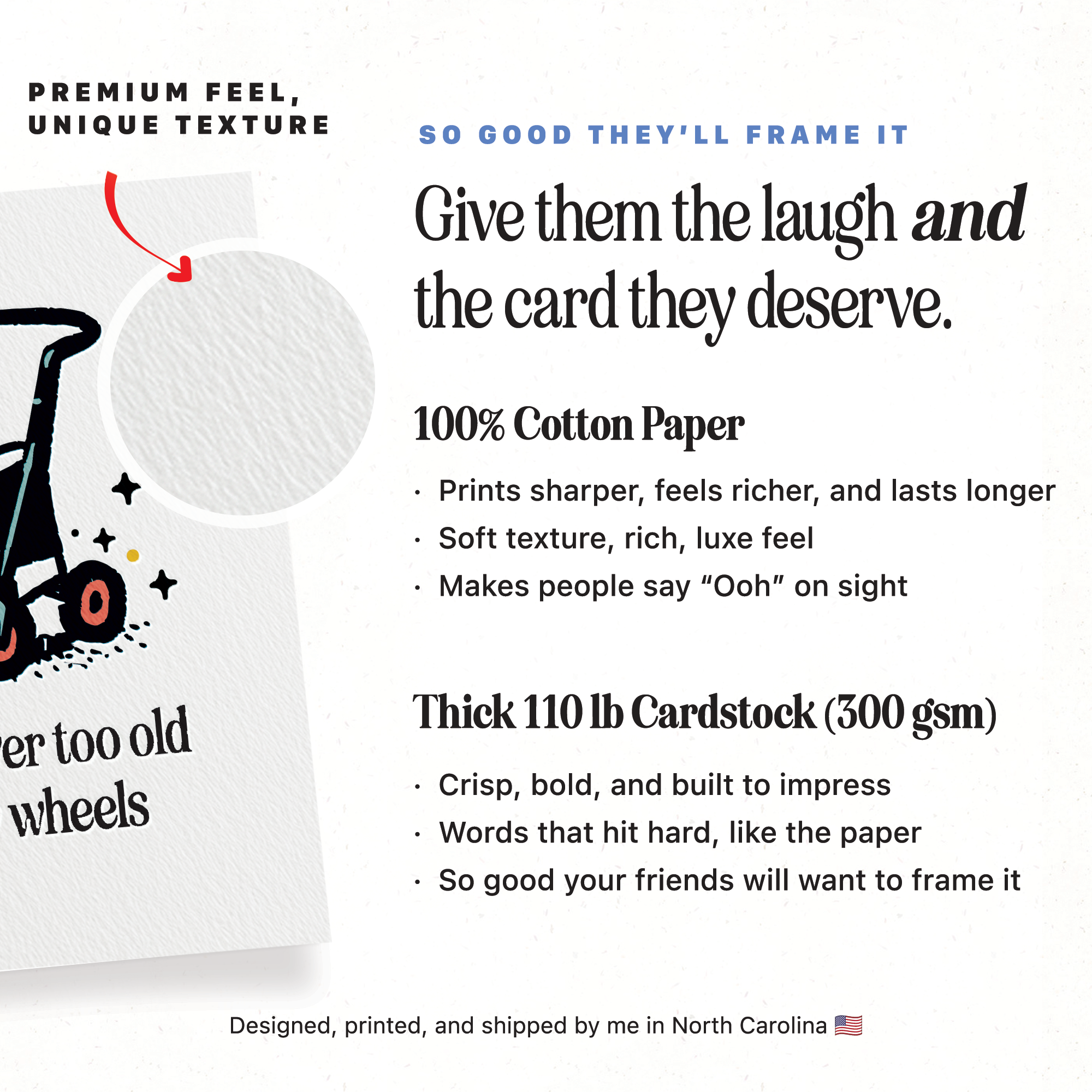 Never Too Old For New Wheels