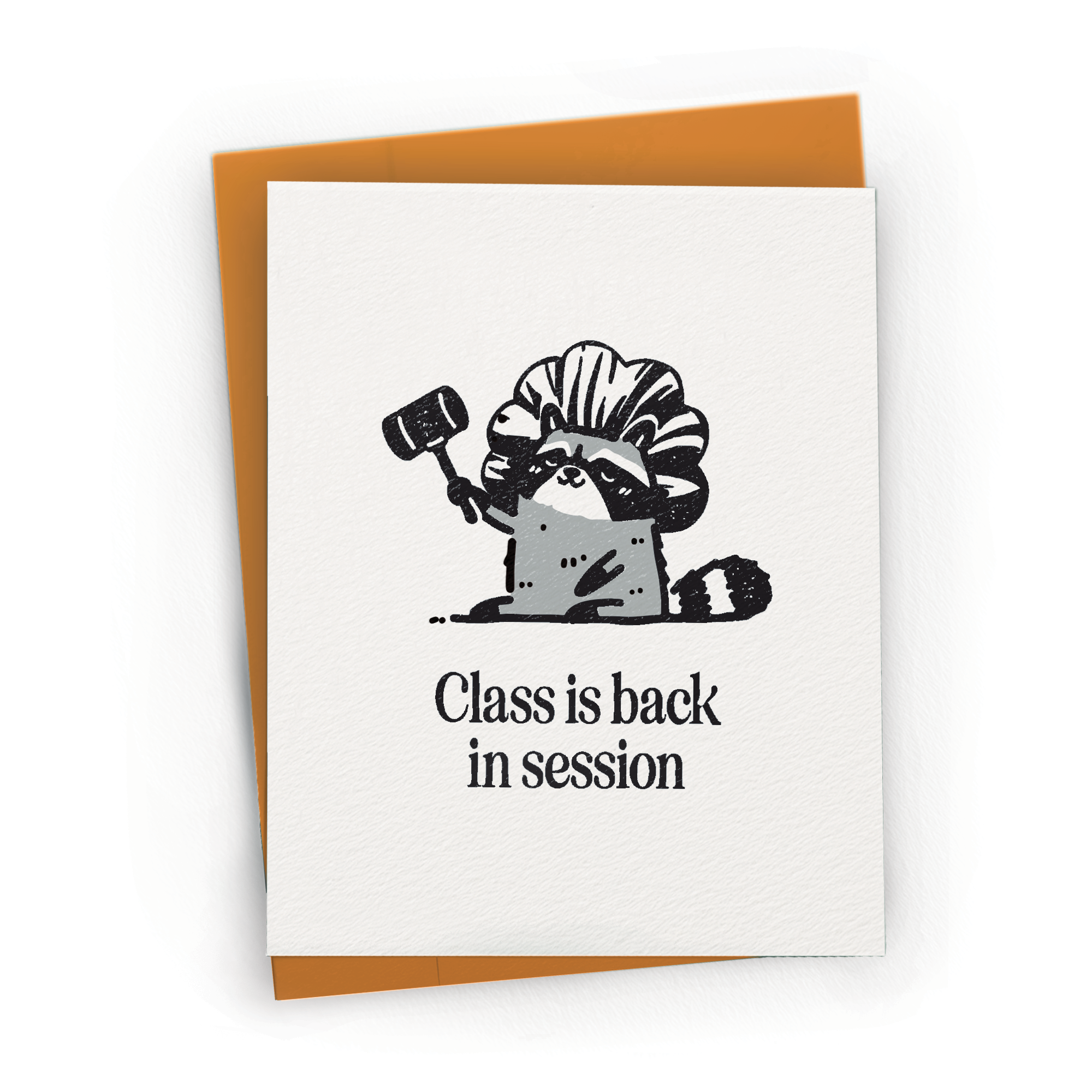 Back to School Raccoon