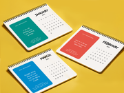 2027 Petty Affirmations Spiral Calendar