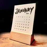 2026 Graffiti Desk Calendar