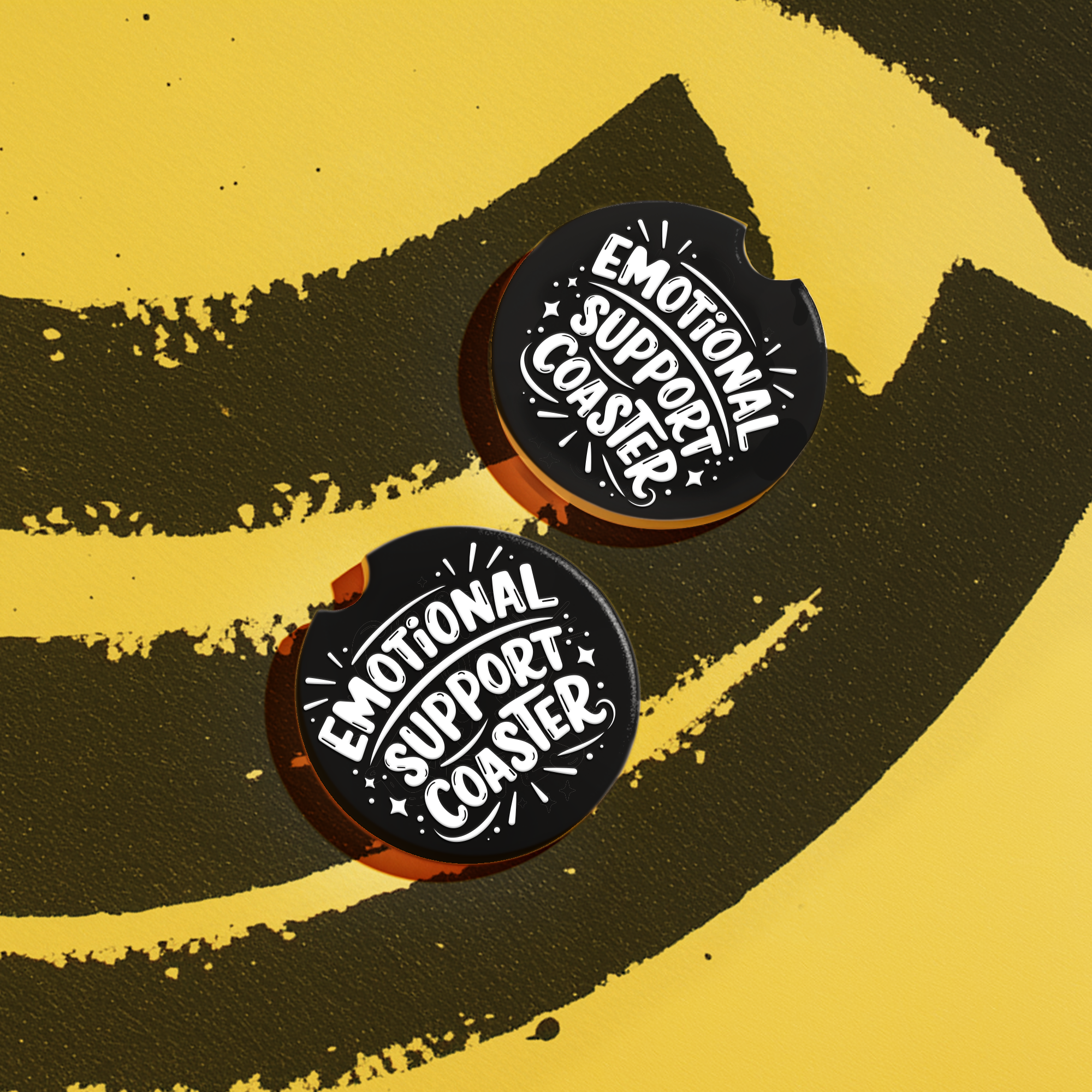 Emotional Support Coaster