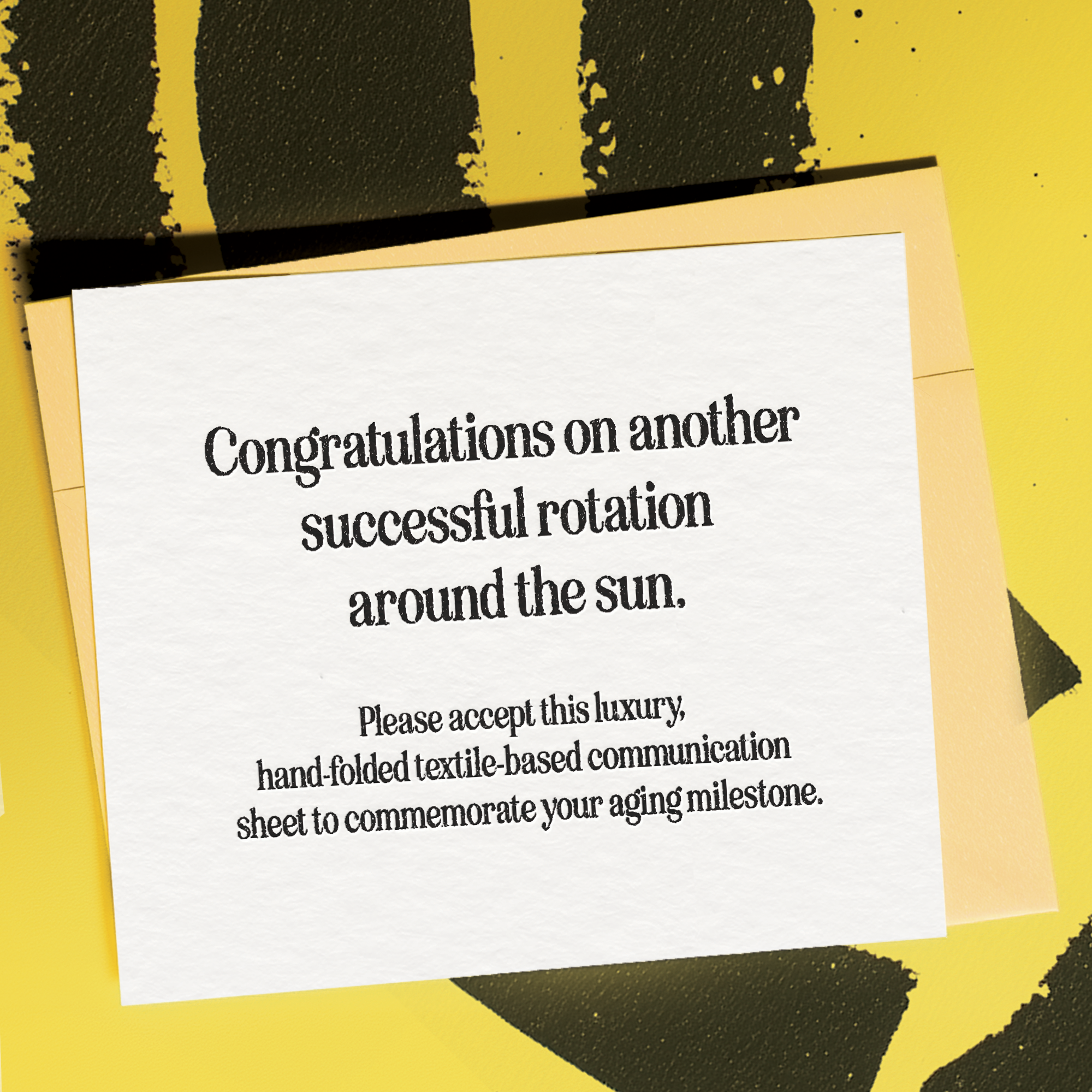 Rotation Around the Sun