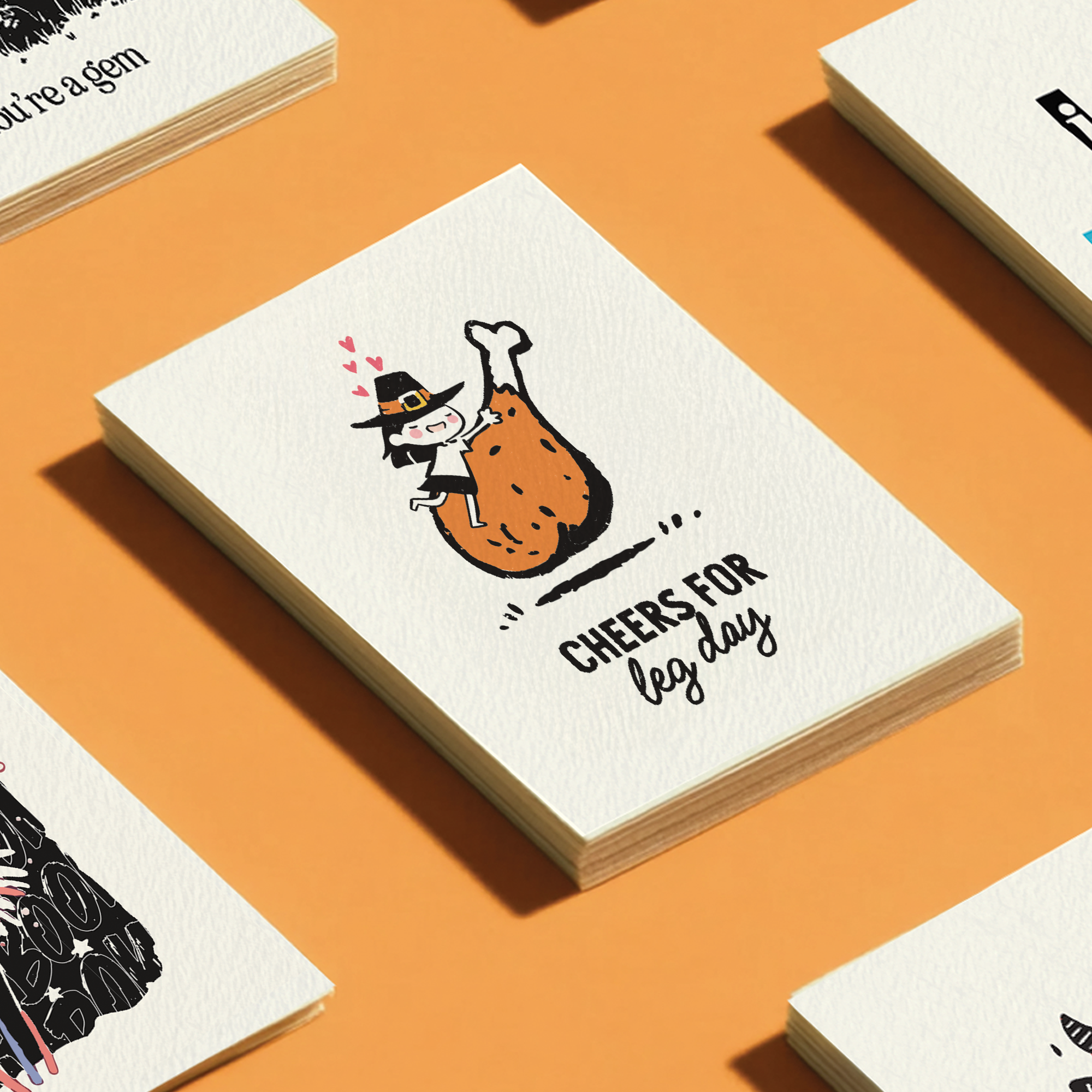 Cheers for Leg Day Greeting