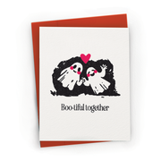 Boo-tiful Ghost Couple Card