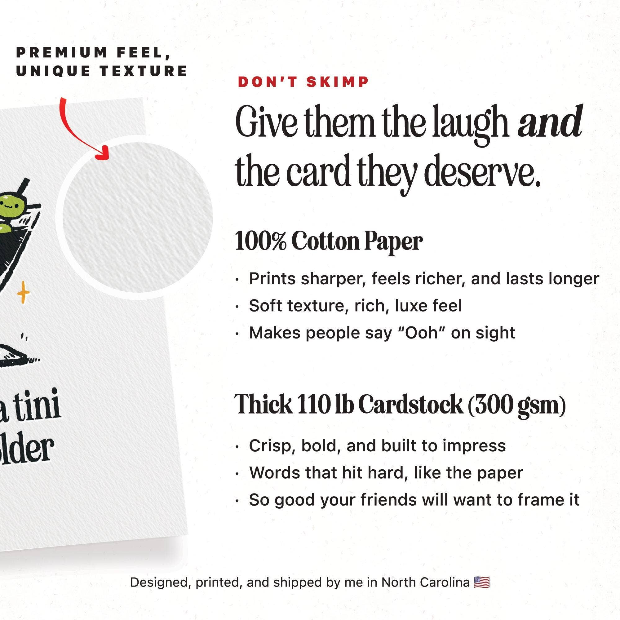 A Tini Bit Older Martini