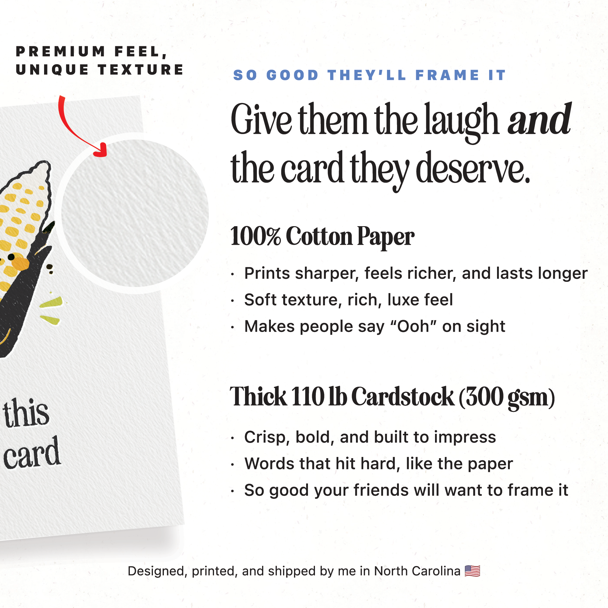 Corny Kawaii Everyday Card