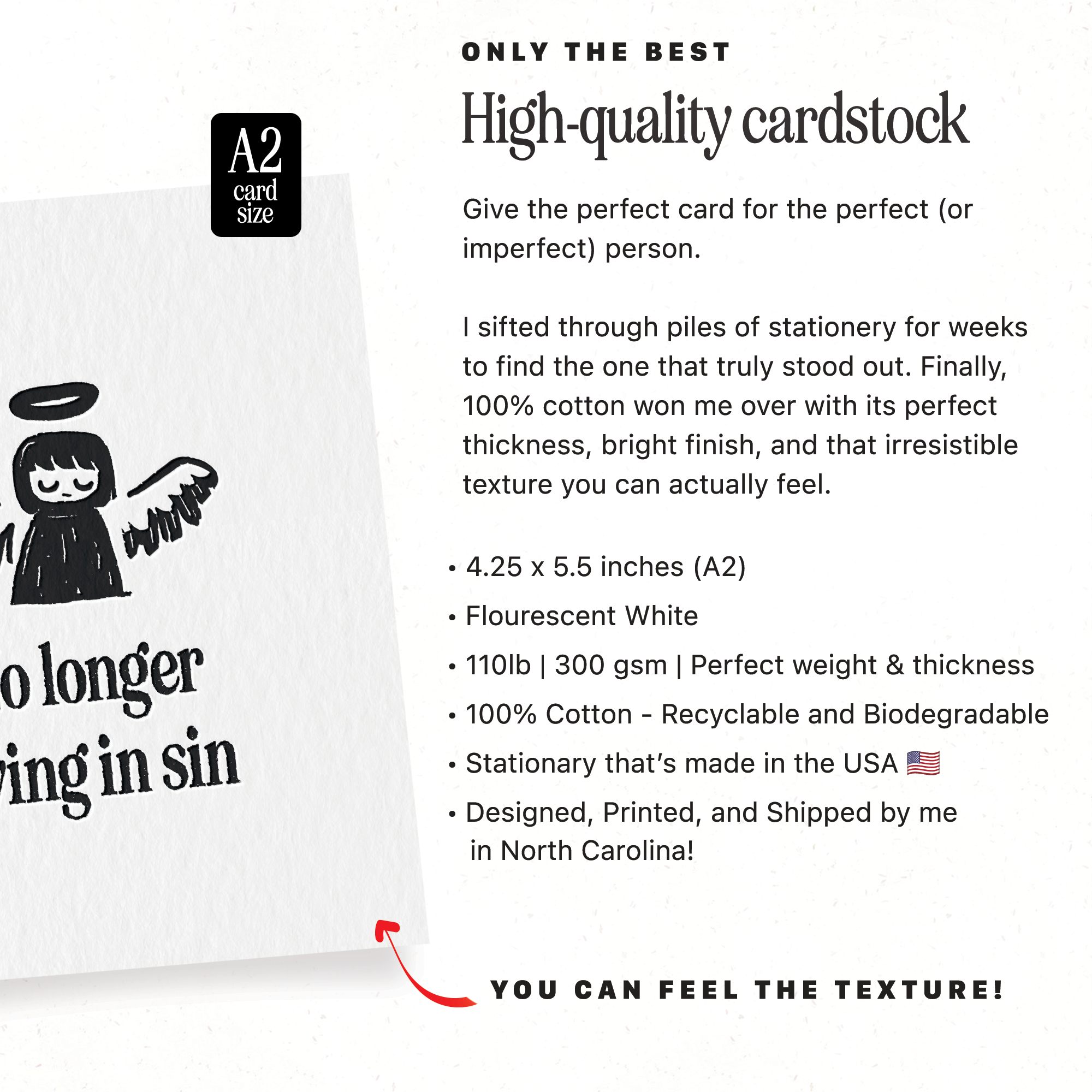 No Longer Living In Sin Doodle Angel