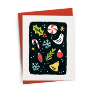 Christmas Icons Holiday Doodle