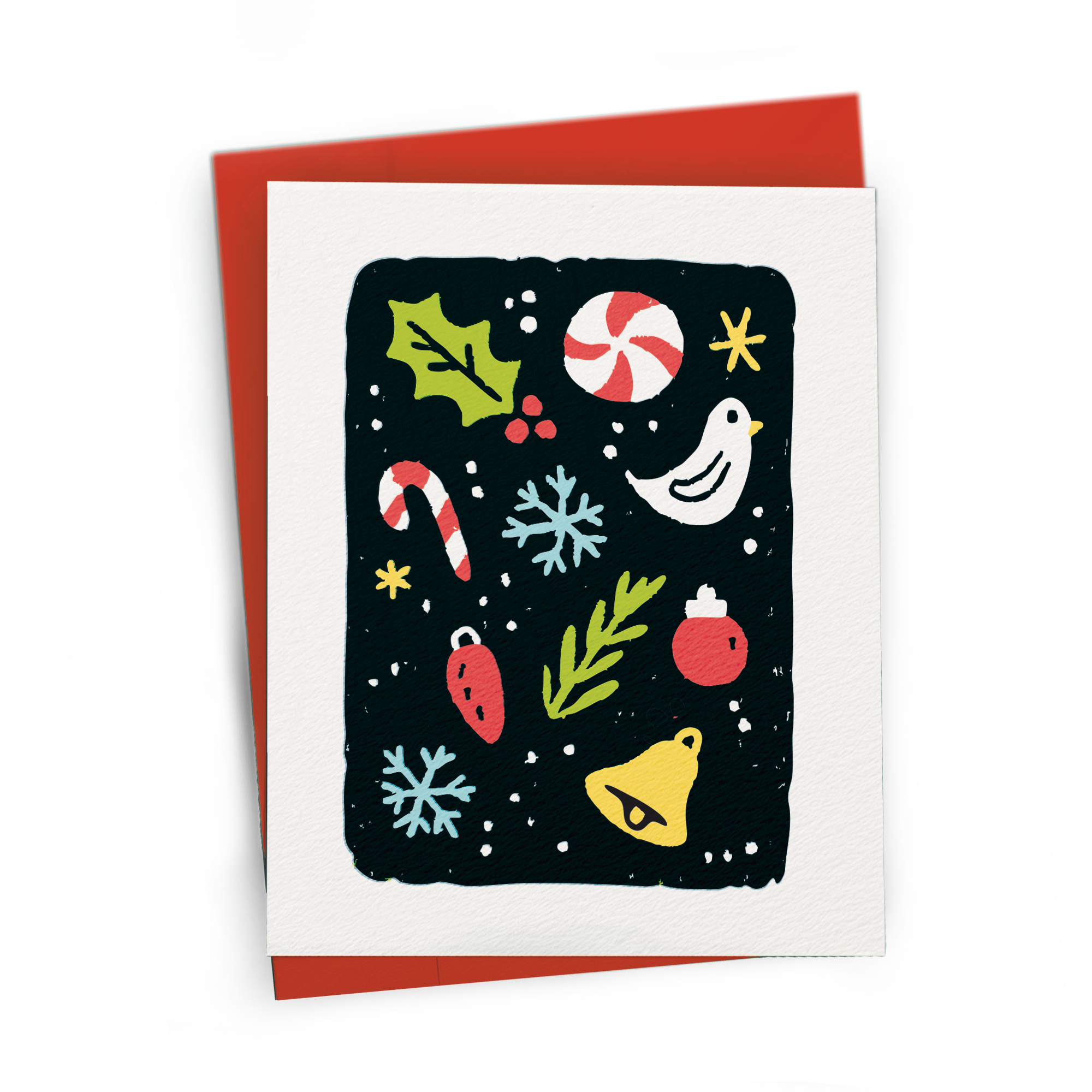 Christmas Icons Holiday Doodle