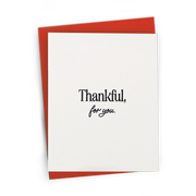 Minimalistic Typographic 'Thank You'