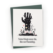 Like Zombies, Friendship Never Dies