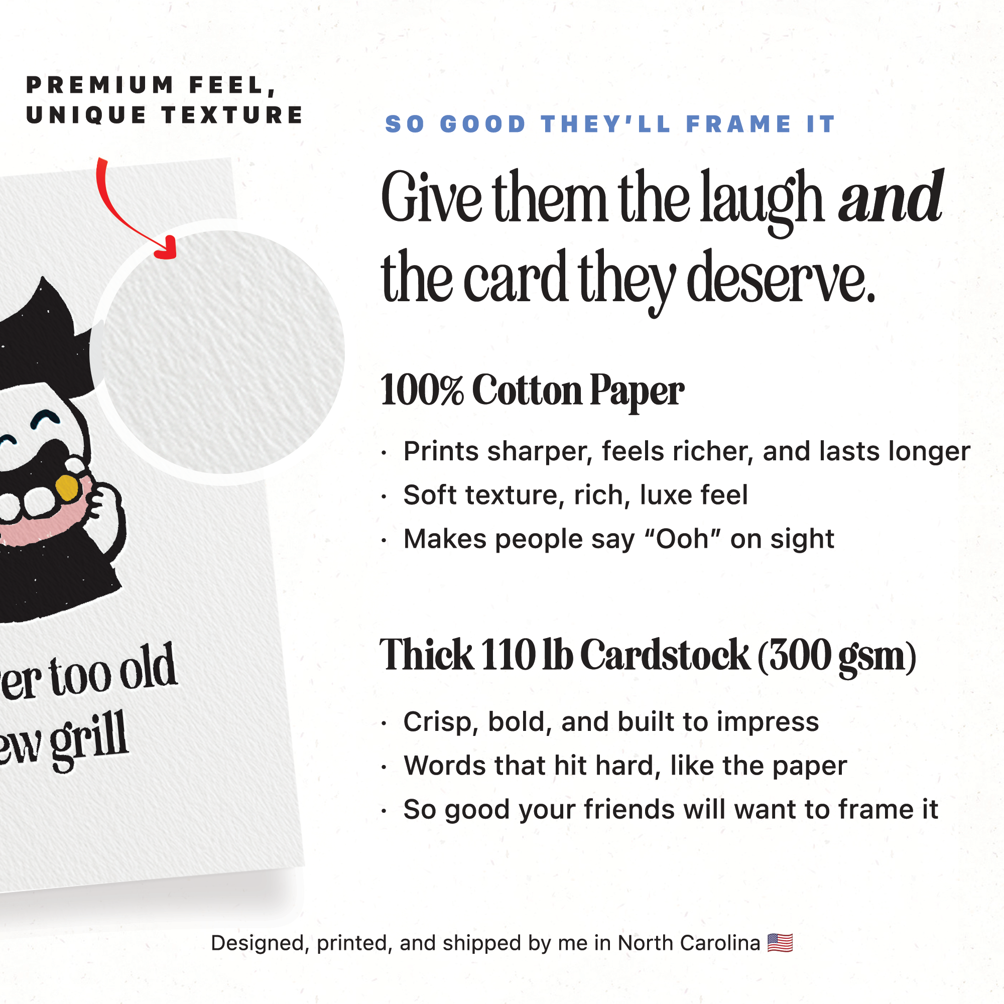 Never Too Old For a New Grill (Boy)