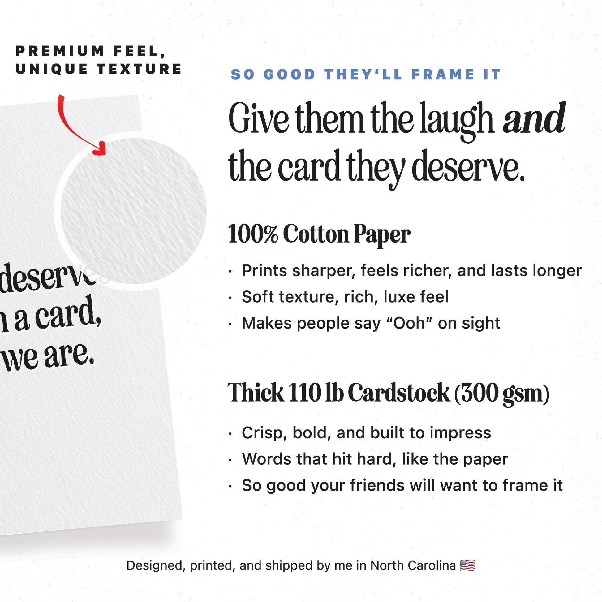 Snarky Christmas Card: Funny Minimalistic Sarcastic Greeting for Family Get Together