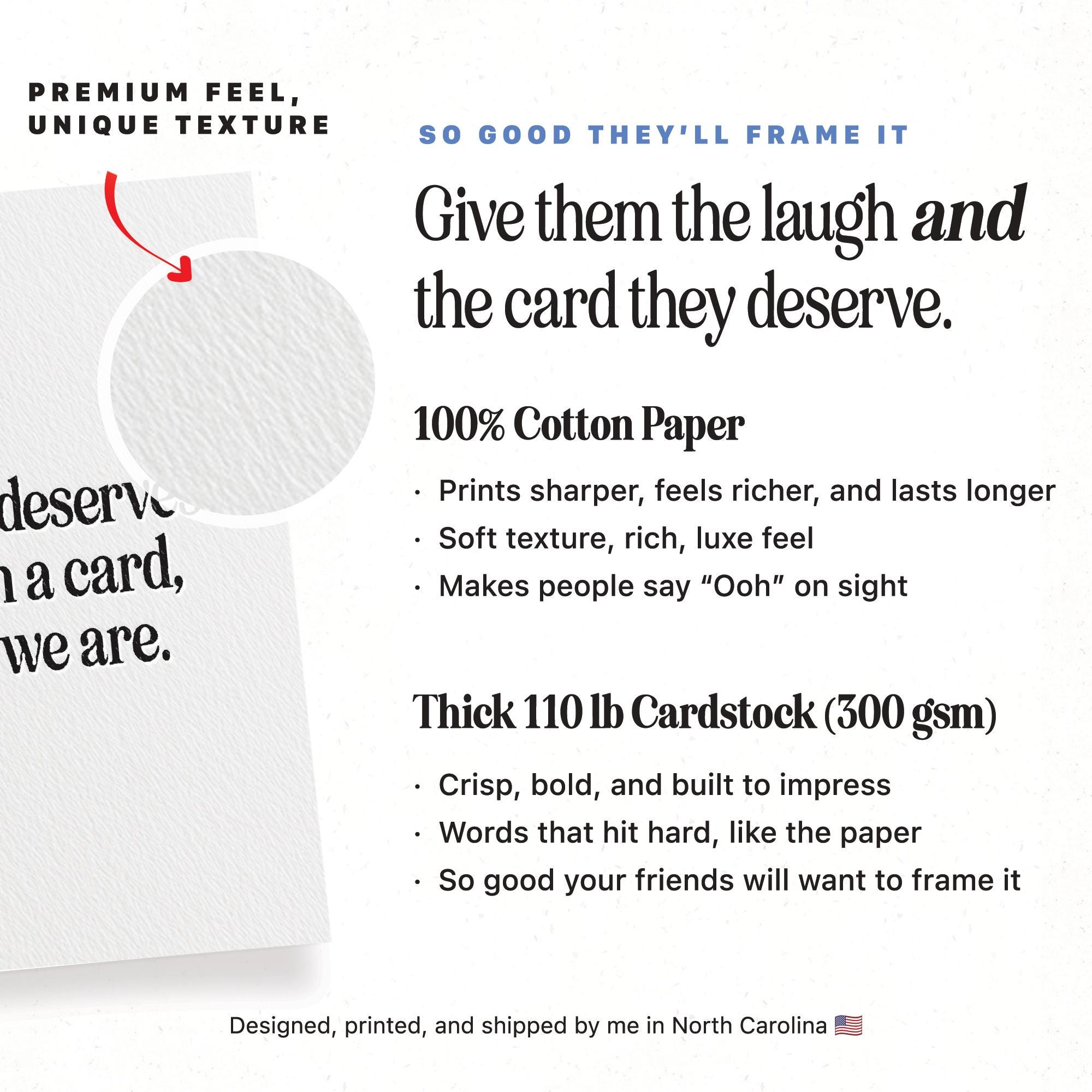 Snarky Christmas Card: Funny Minimalistic Sarcastic Greeting for Family Get Together