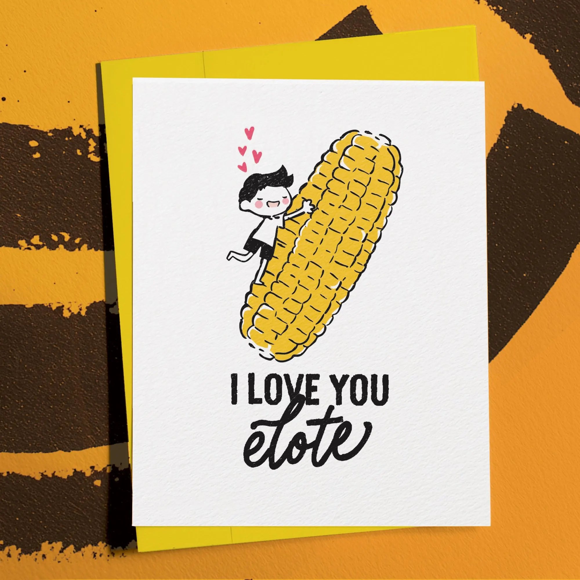 I Love You Elote Pun (Boy)