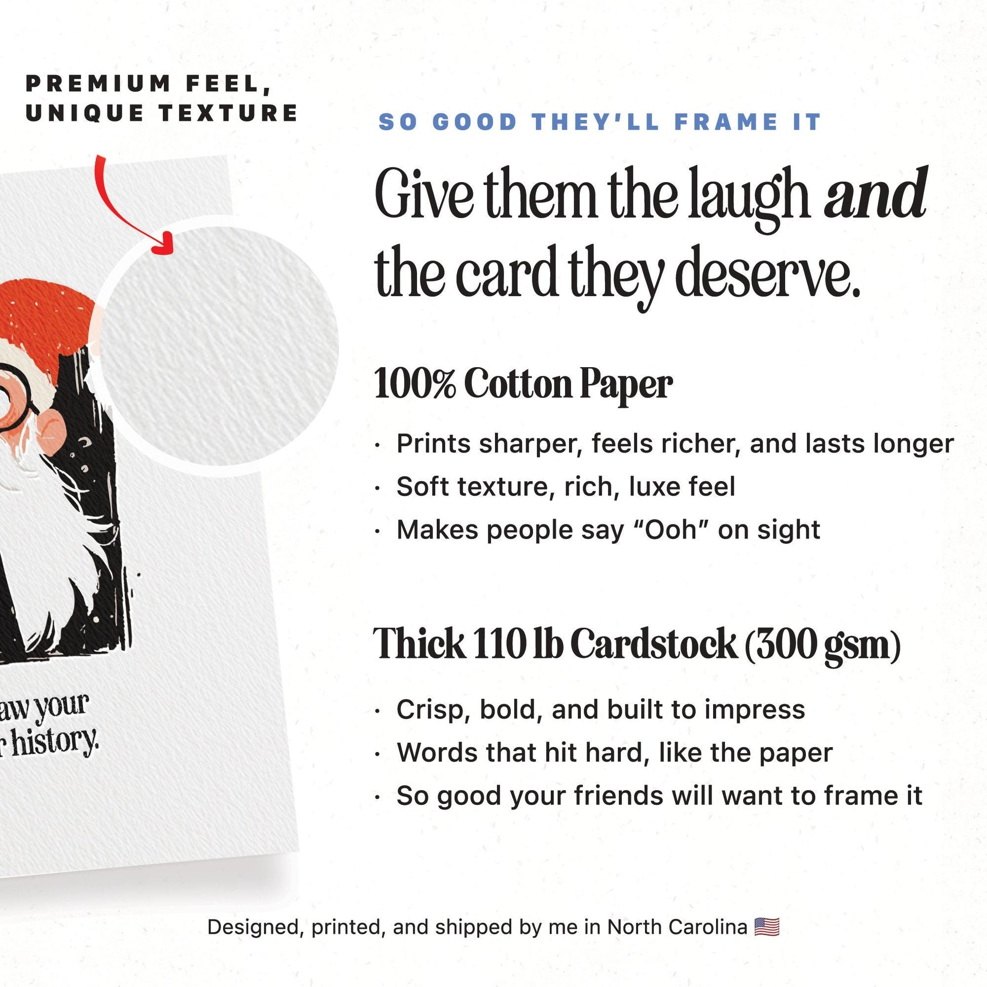 Funny Santa Card: Holiday Gag Gift Greeting, 'Browser History' Santa Claus Joke